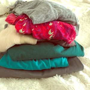 Maternity bundle long sleeve shirts